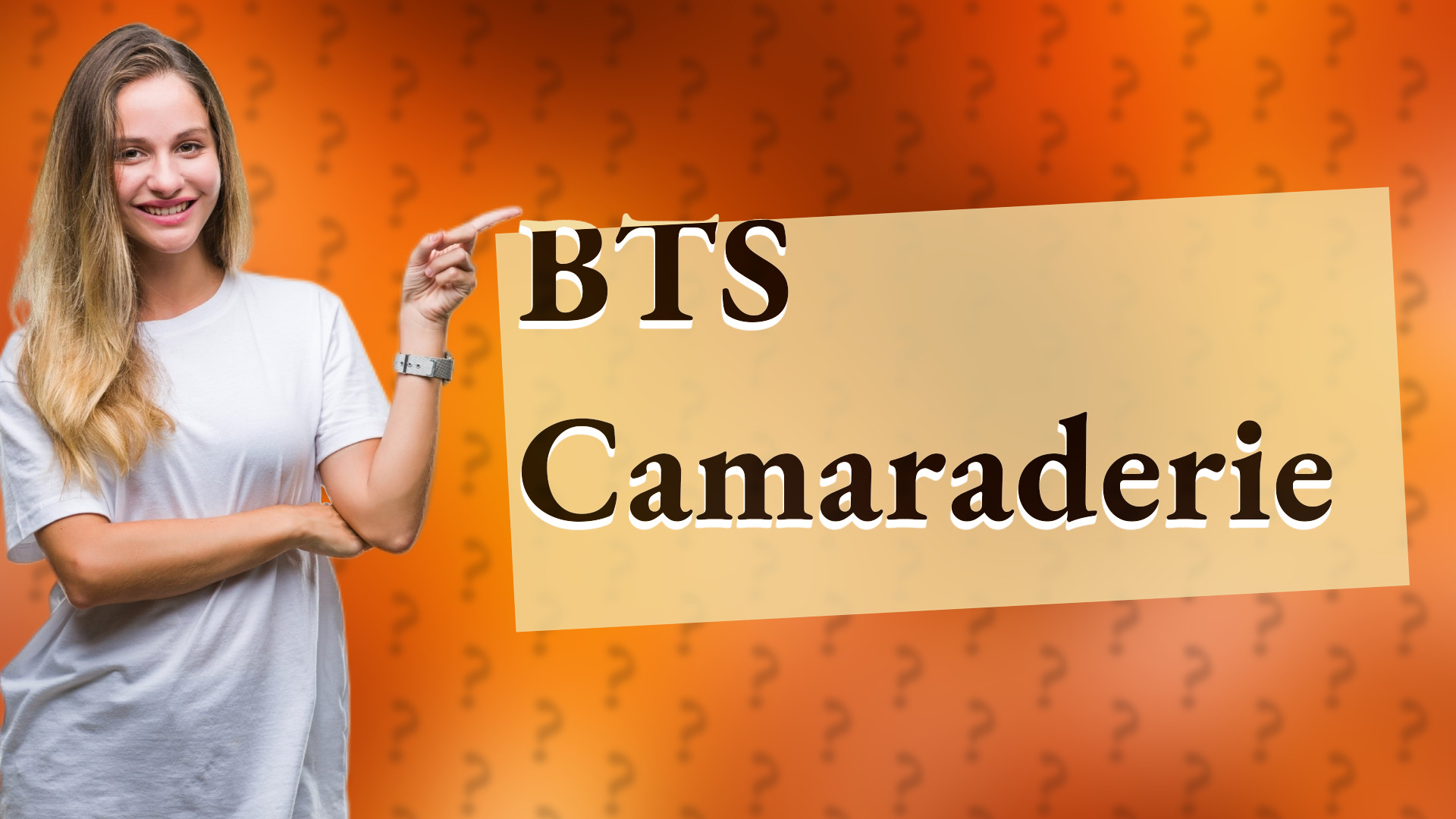 BTS Camaraderie