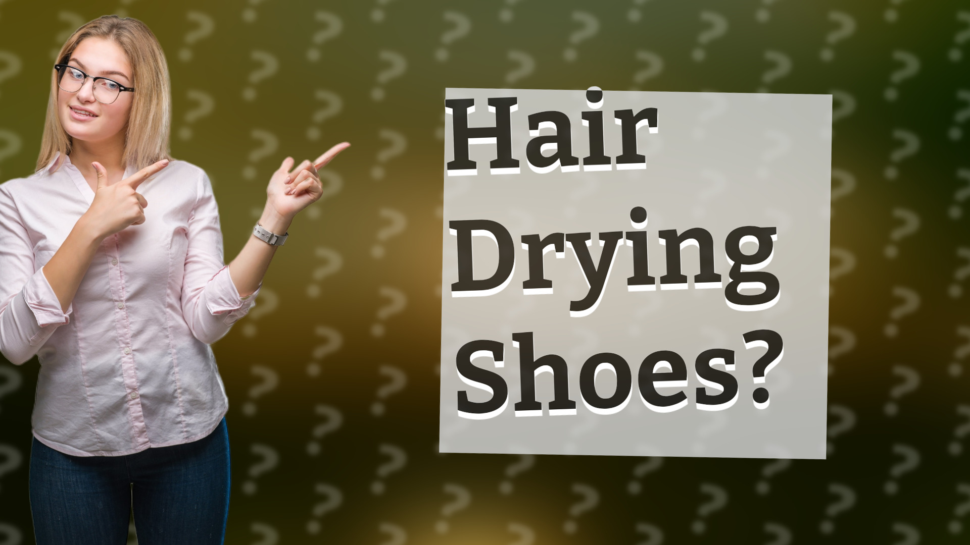 Hair Drying Shoes?