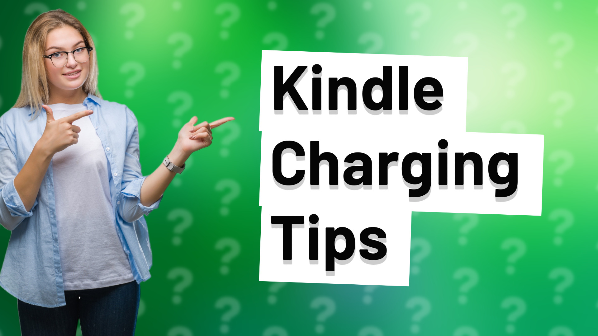 Kindle Charging Tips