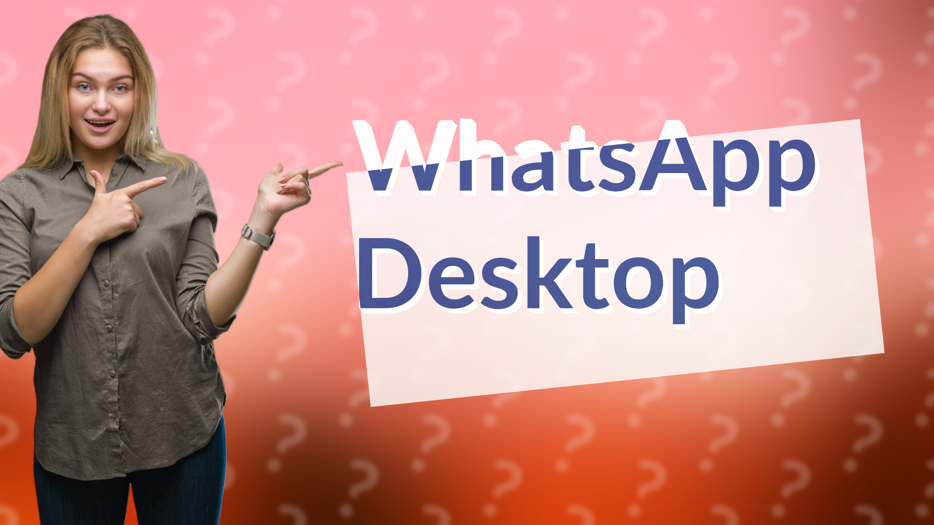 WhatsApp Desktop