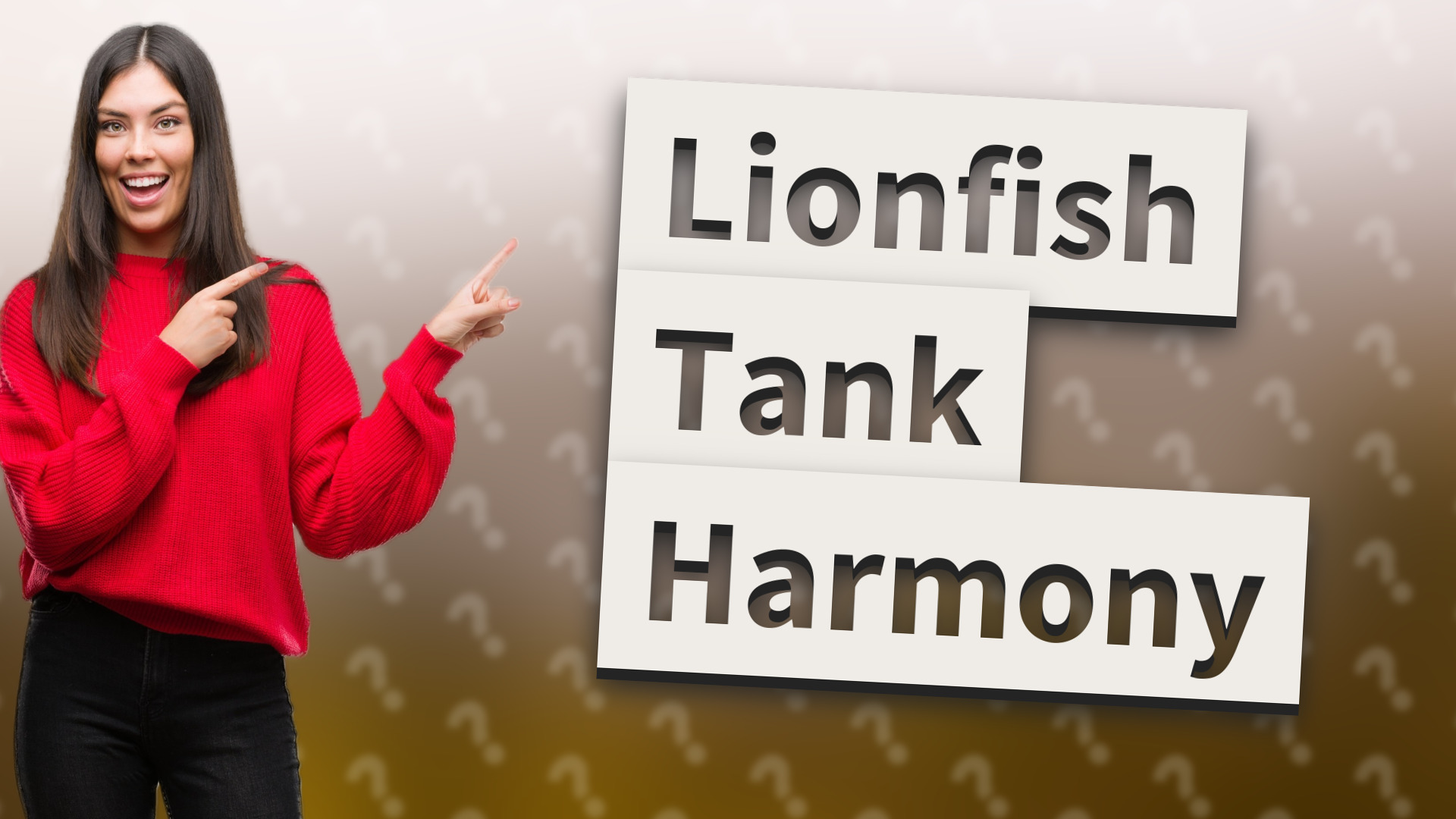 Lionfish Tank Harmony