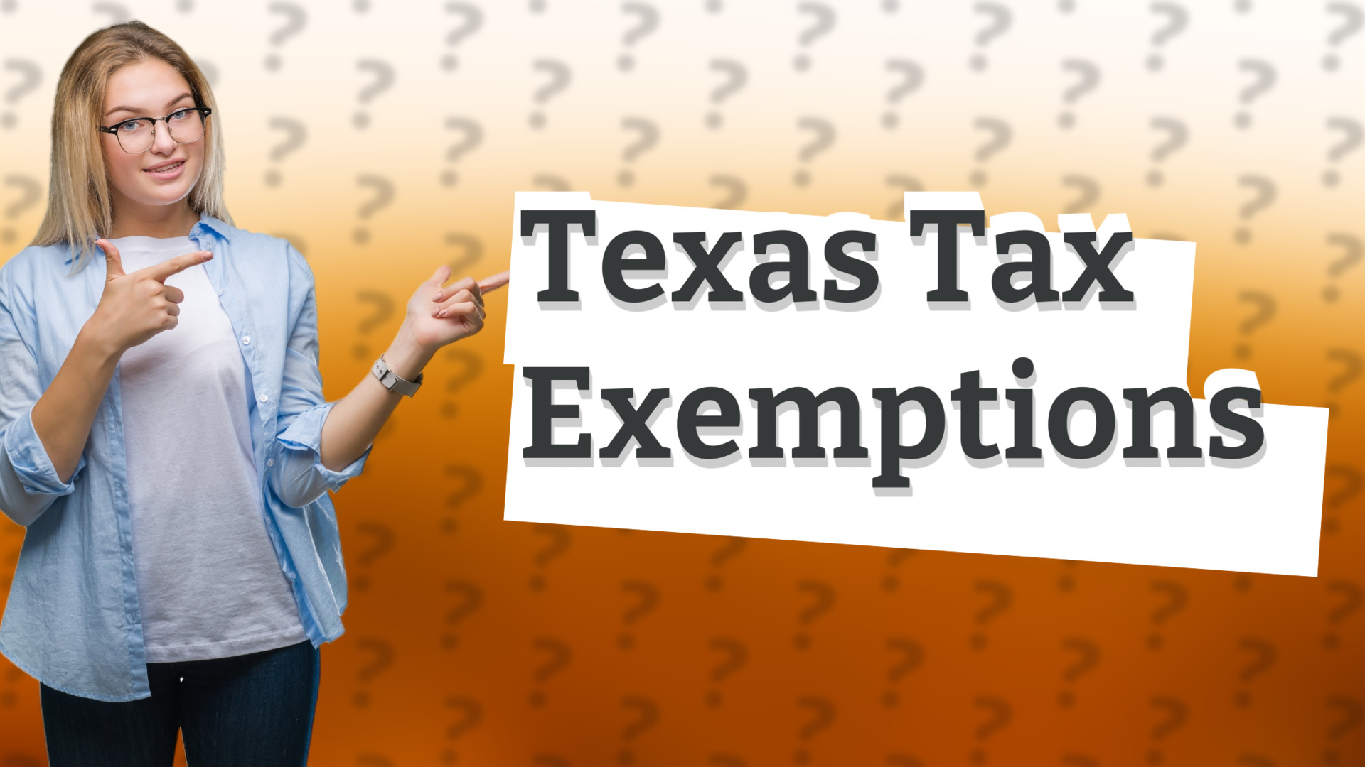 Texas Tax Exemptions