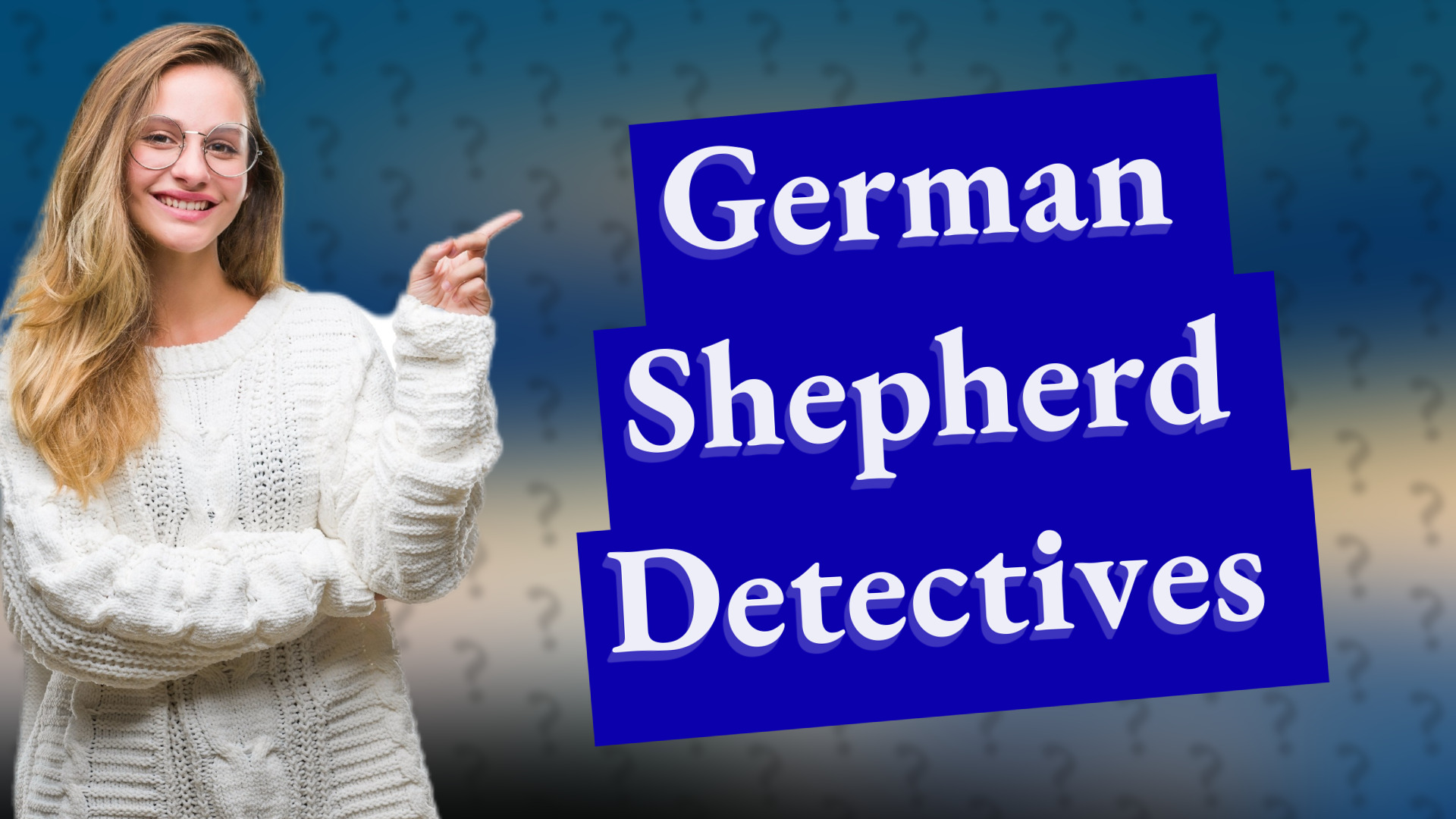 German Shepherd Detectives