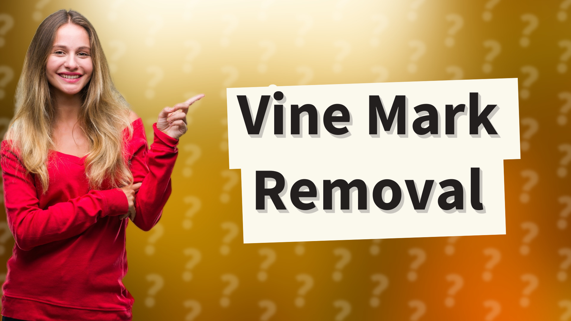 Vine Mark Removal