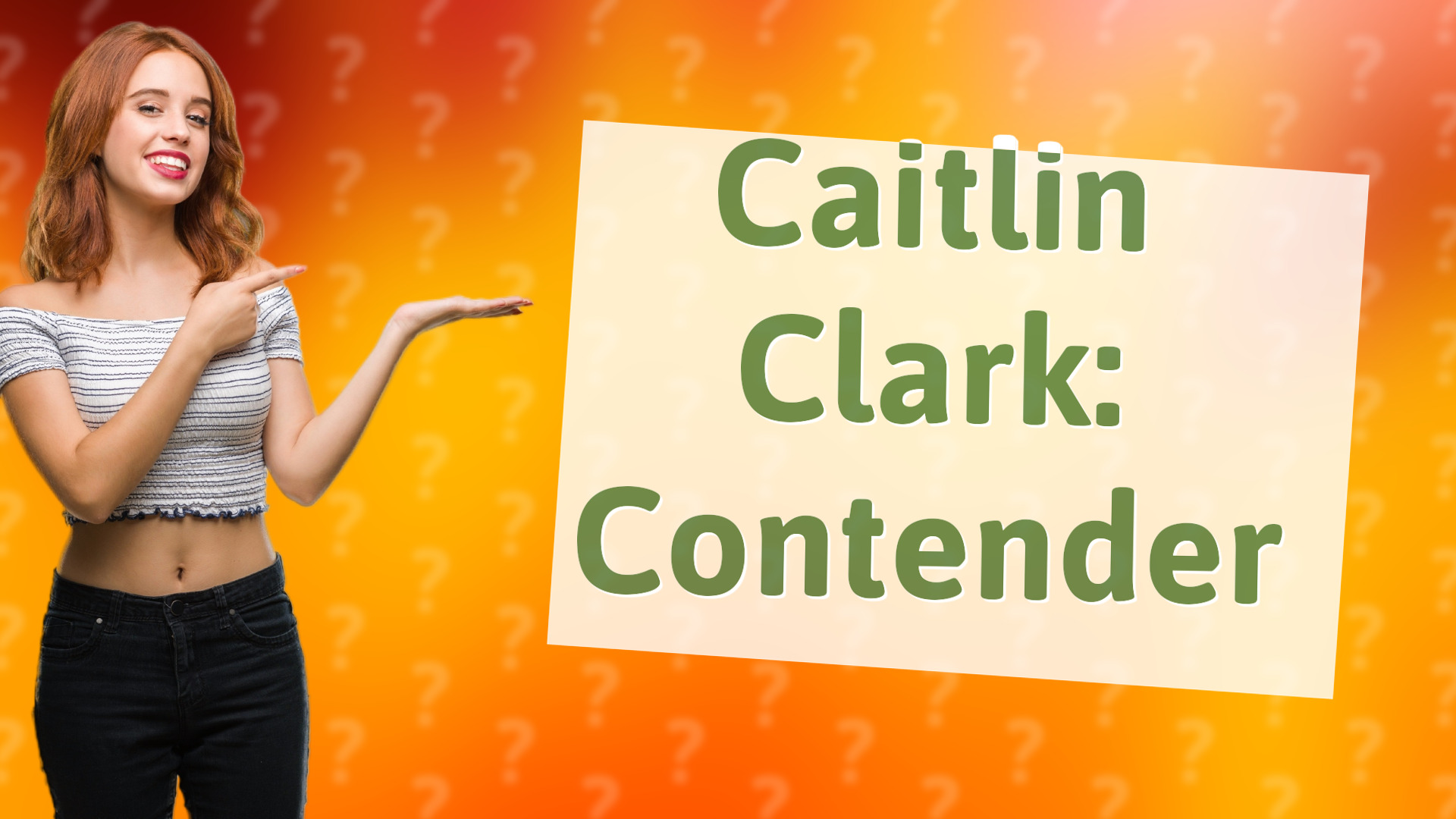 Caitlin Clark: Contender