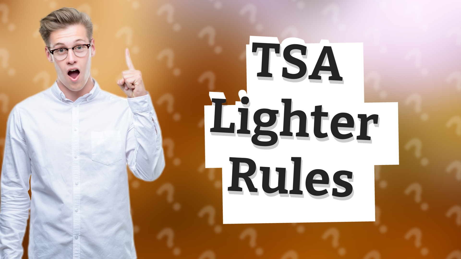 TSA Lighter Rules
