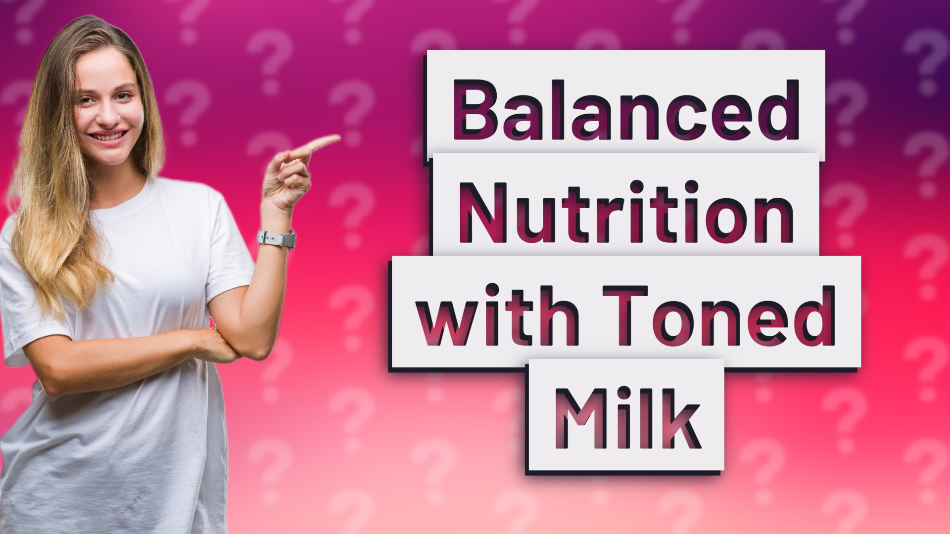 Balanced Nutrition with Toned Milk