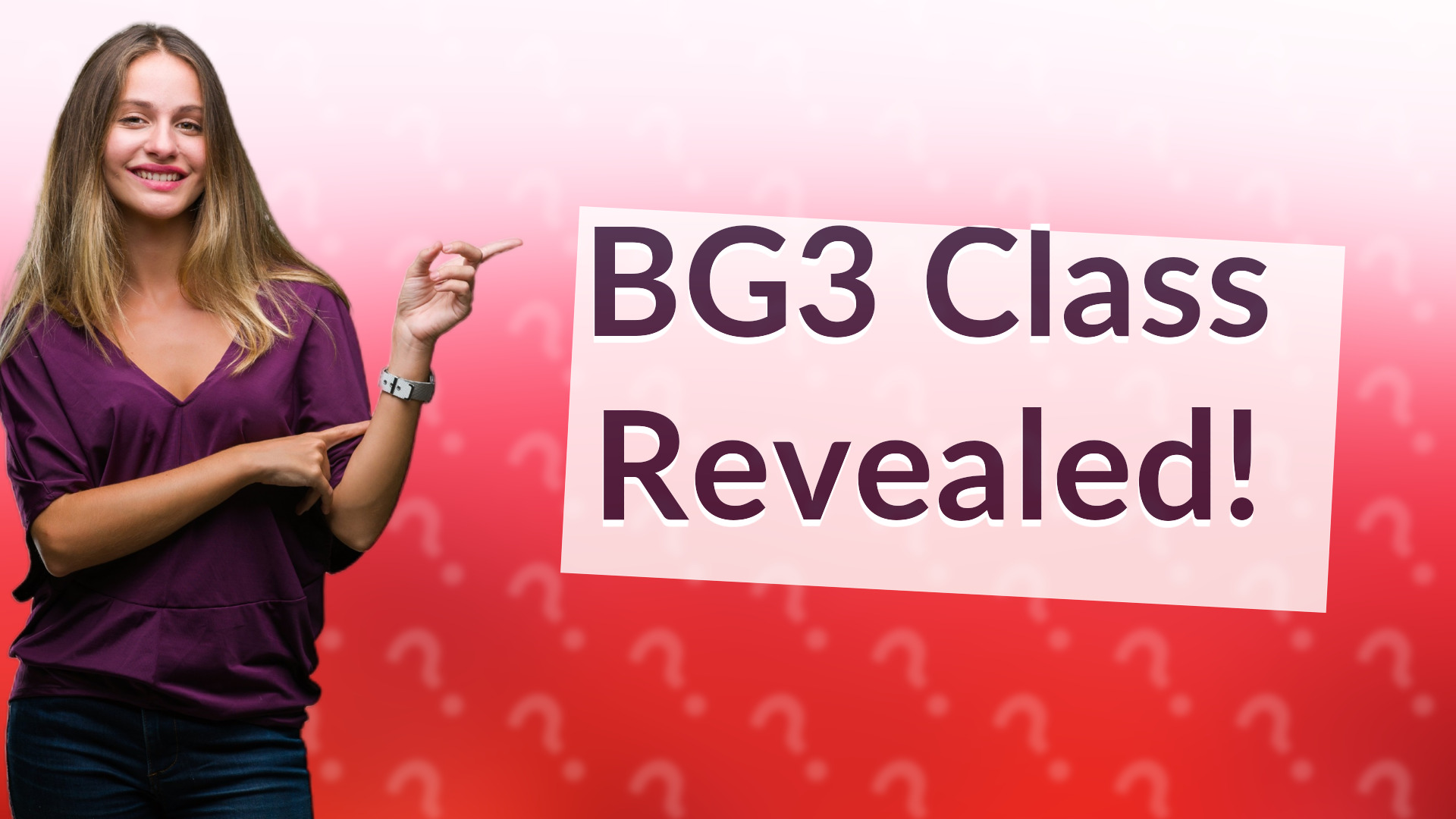 BG3 Class Revealed!