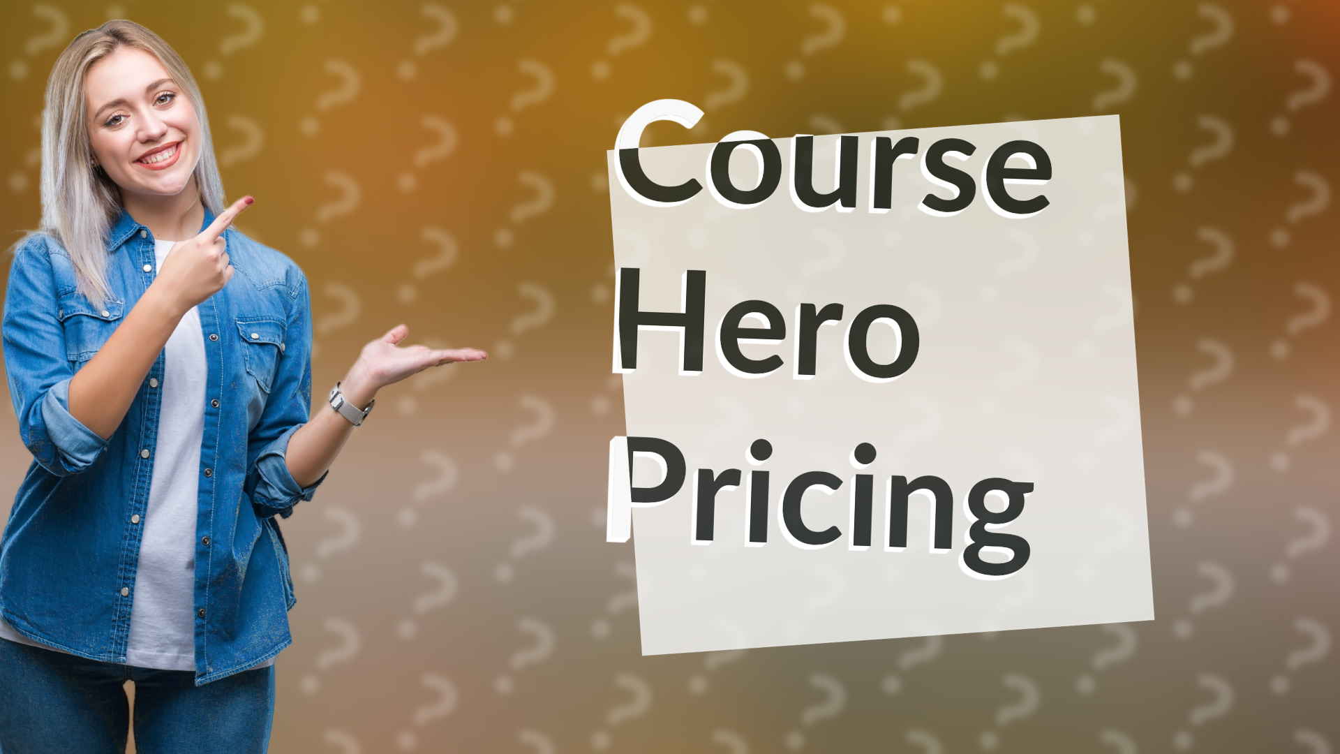 Course Hero Pricing