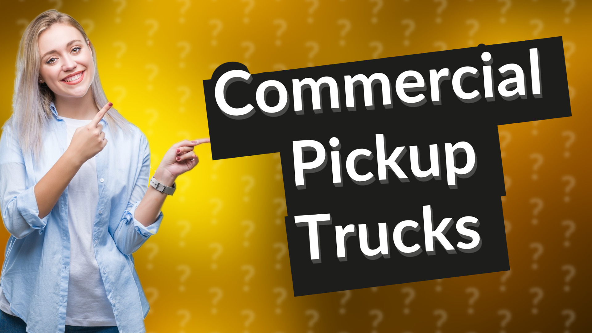 Commercial Pickup Trucks