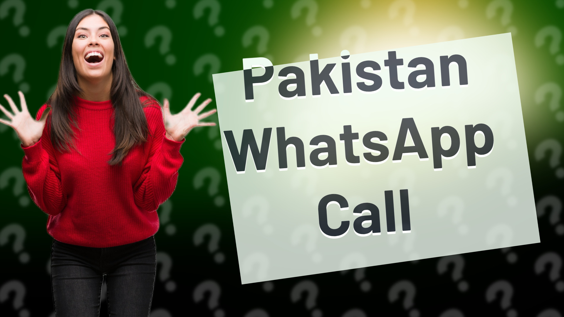 Pakistan WhatsApp Call