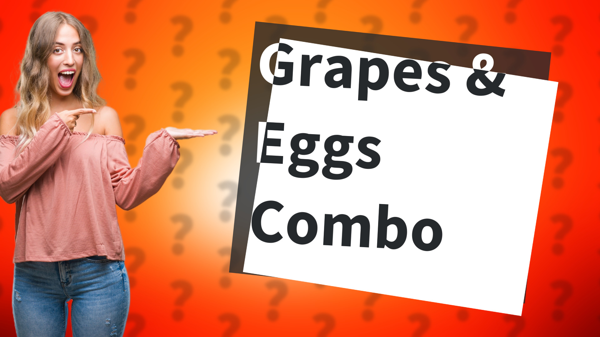 Grapes & Eggs Combo