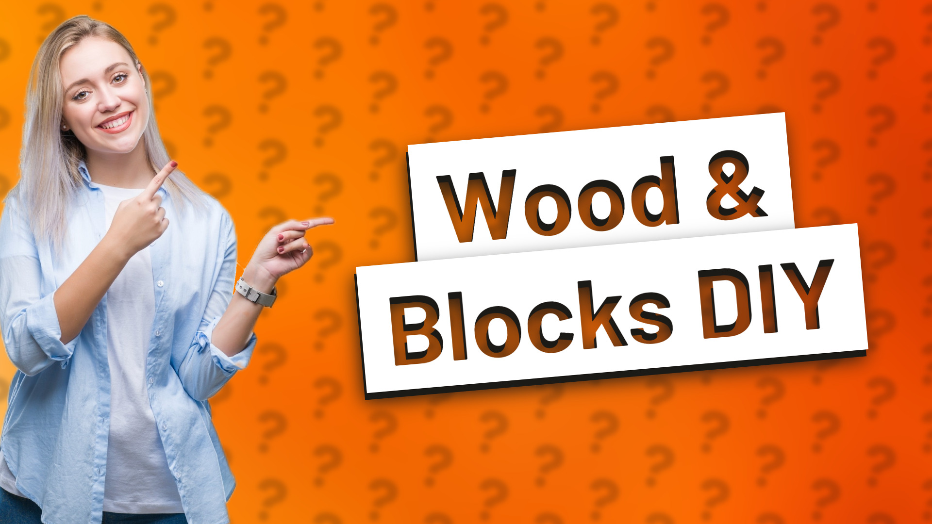 Wood & Blocks DIY