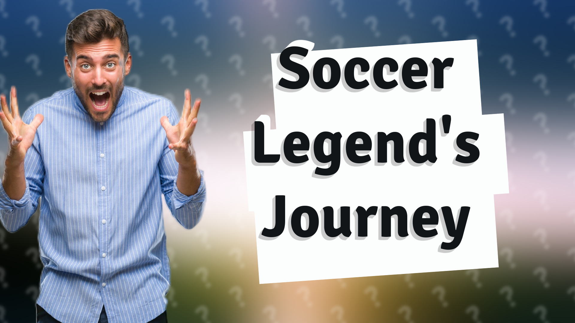 Soccer Legend's Journey
