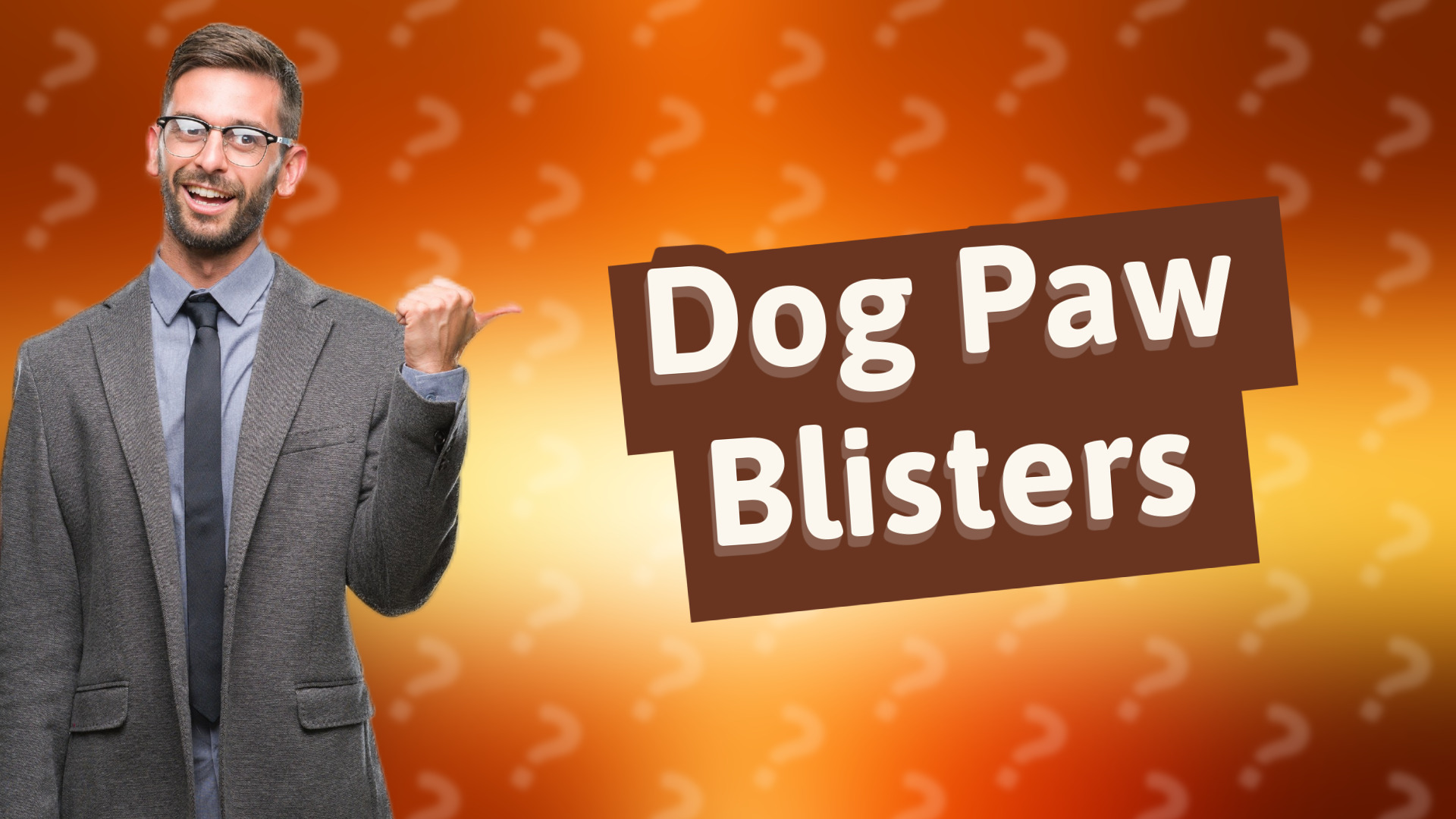 Dog Paw Blisters