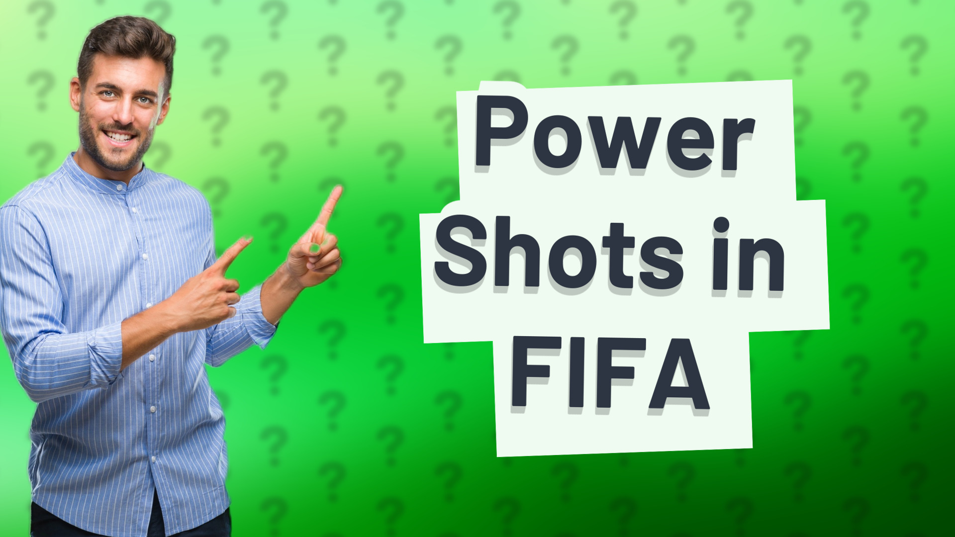 Power Shots in FIFA