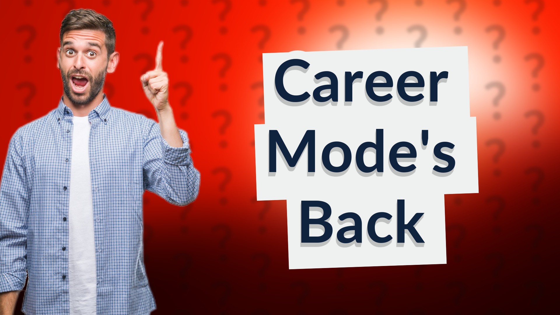 Career Mode's Back