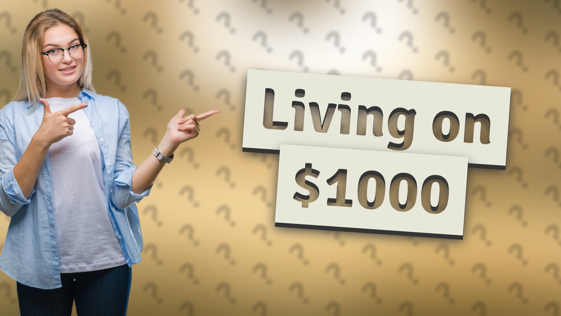 Living on $1000