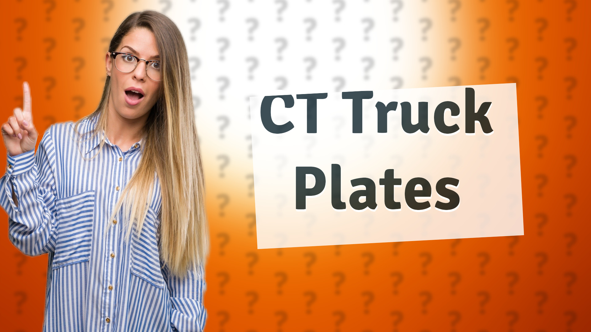 CT Truck Plates