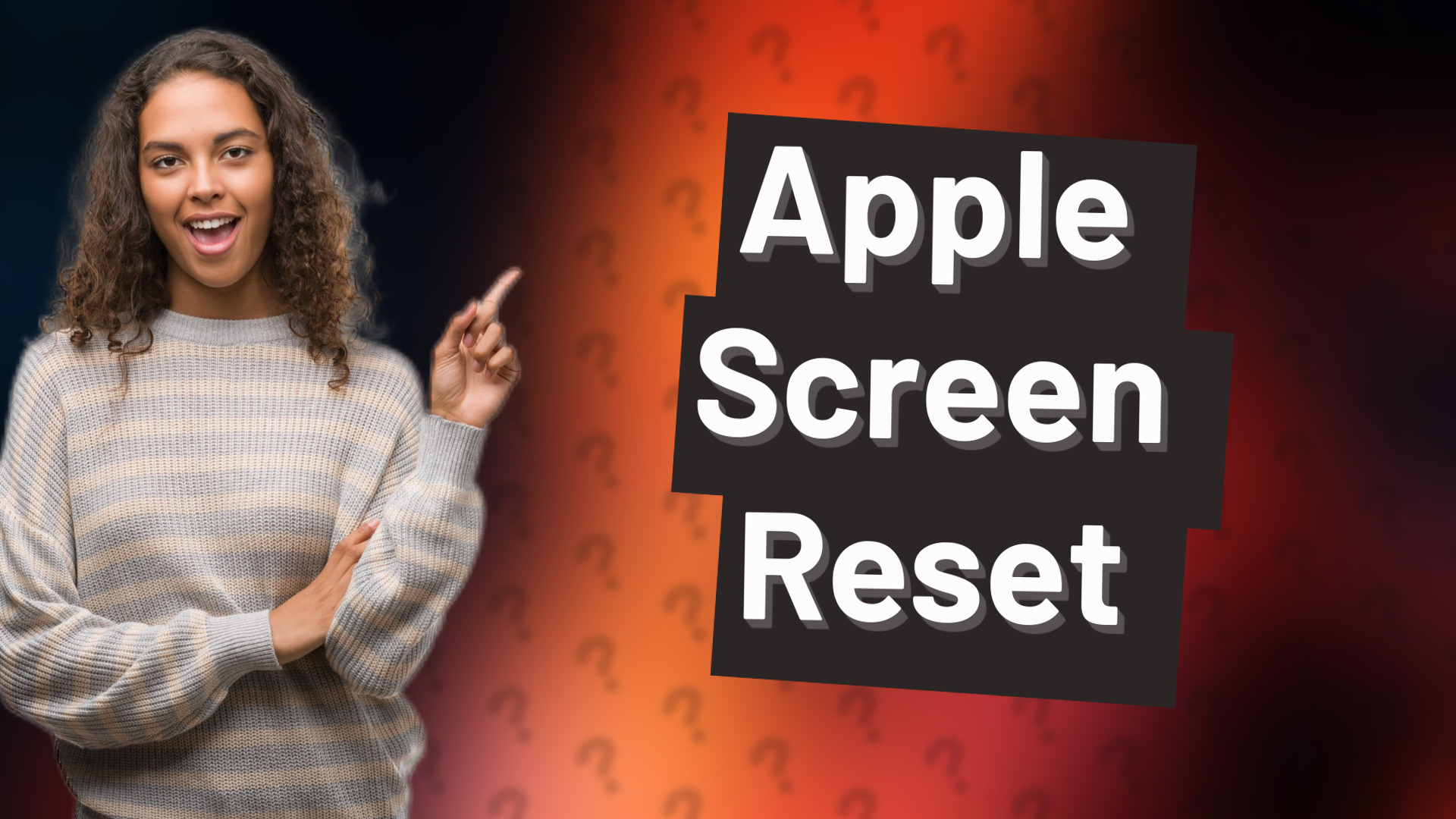 Apple Screen Reset
