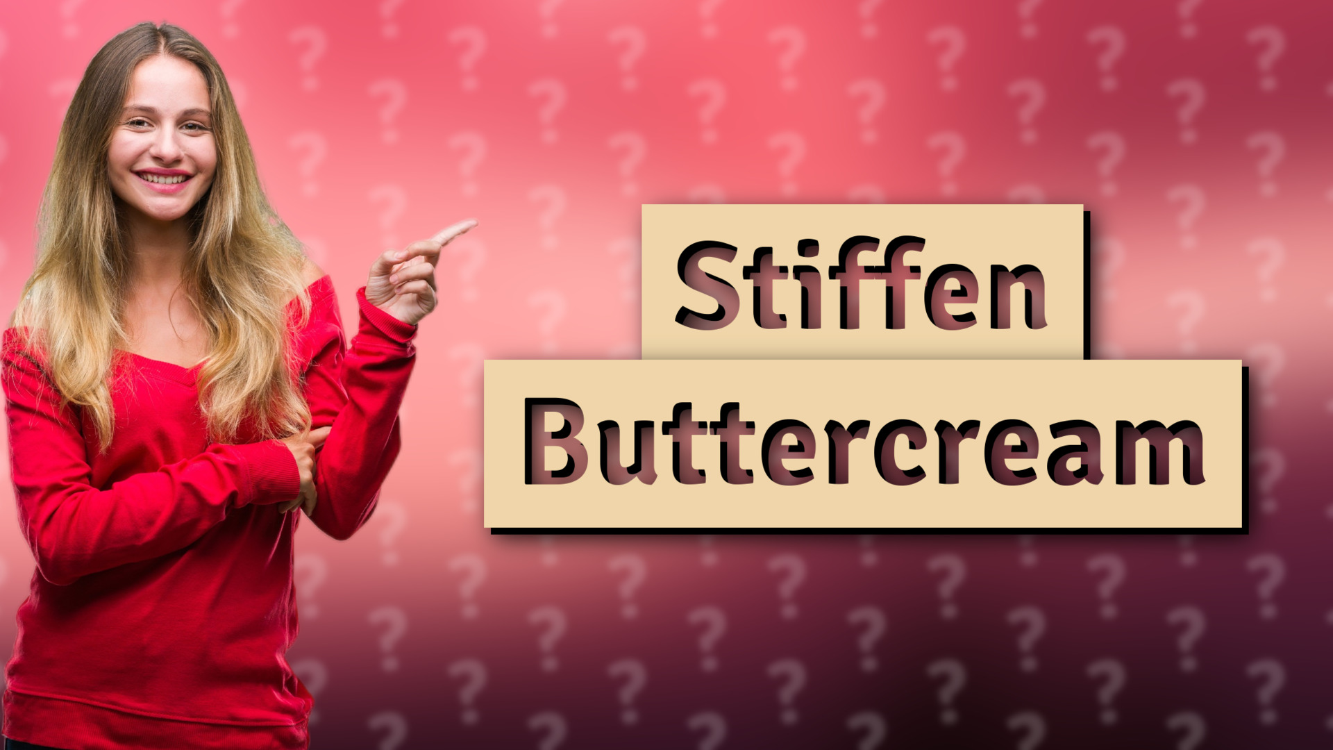 Stiffen Buttercream