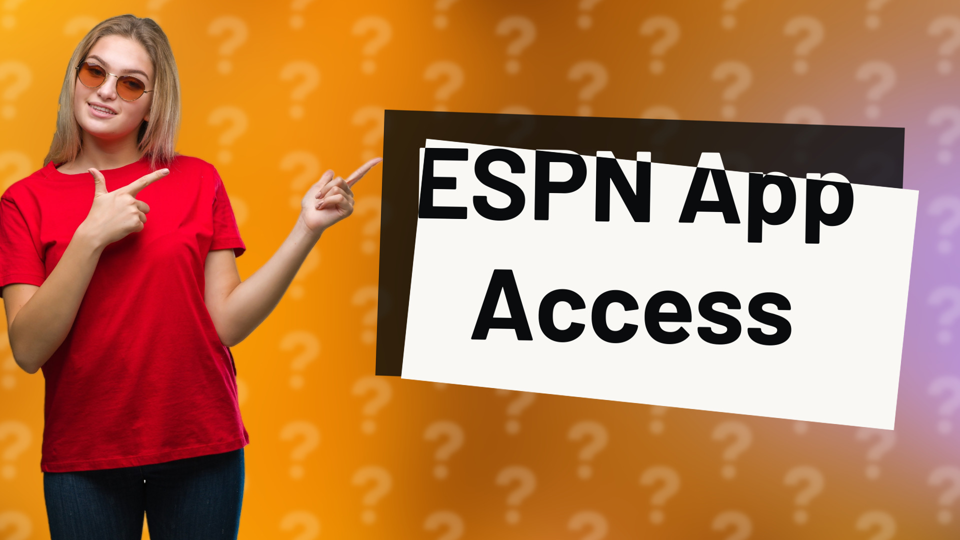 ESPN App Access