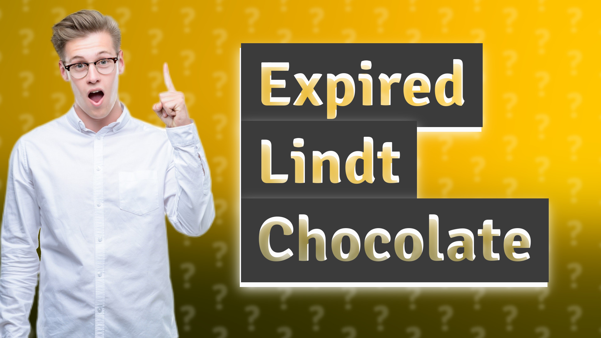 Expired Lindt Chocolate