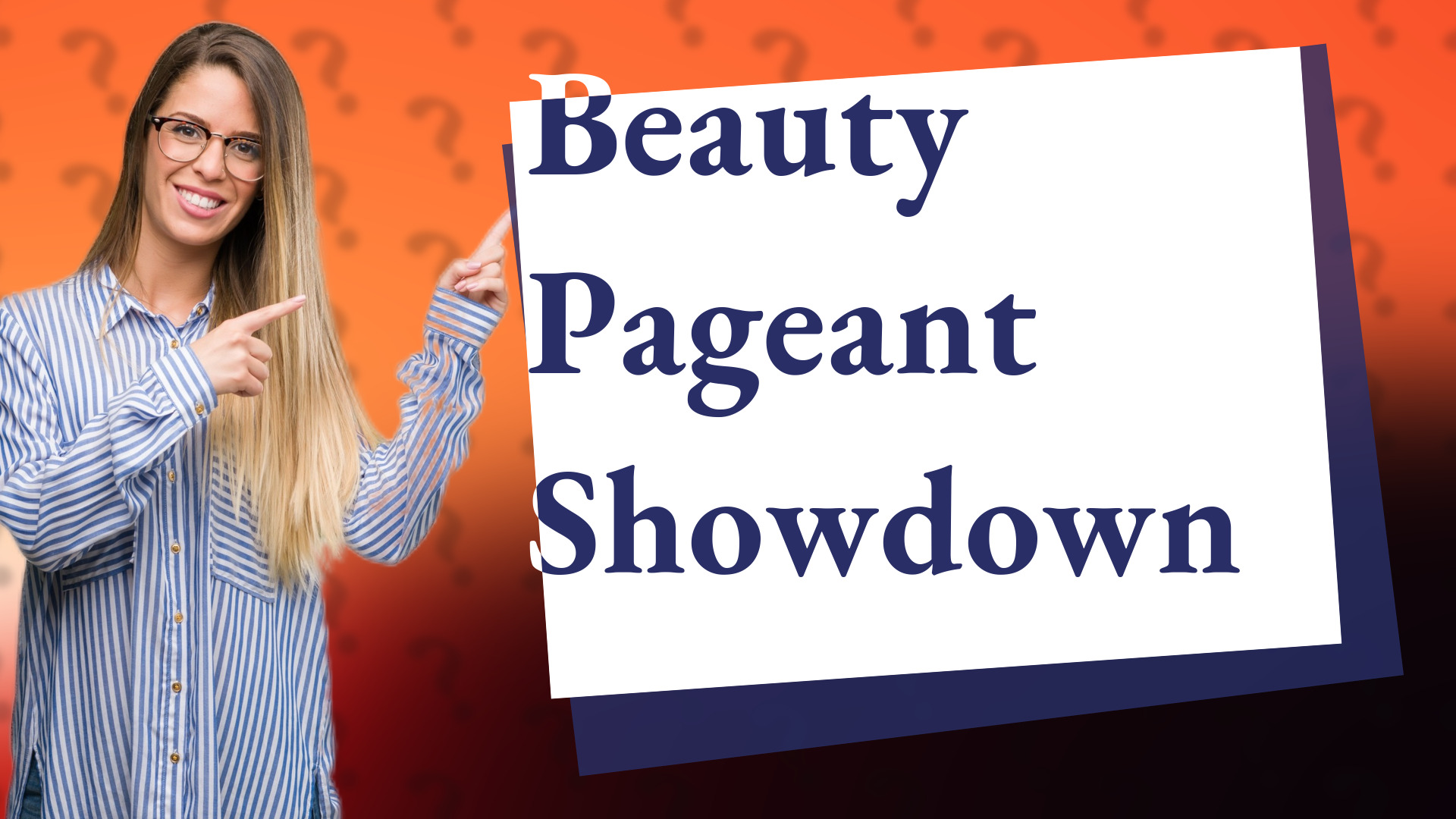 Beauty Pageant Showdown
