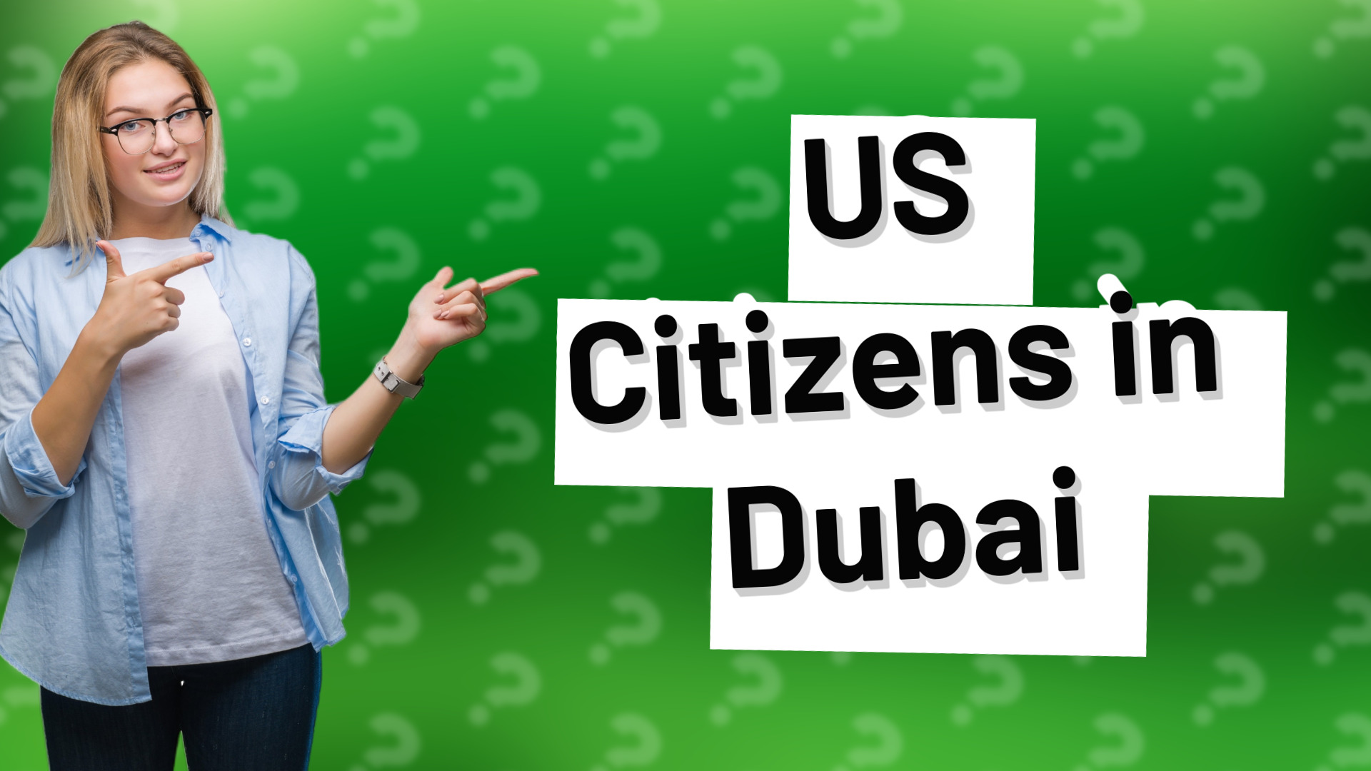 US Citizens in Dubai