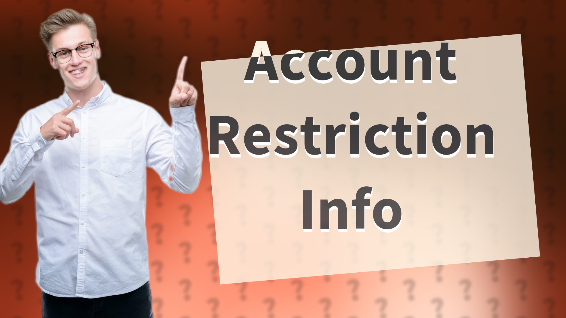 Account Restriction Info