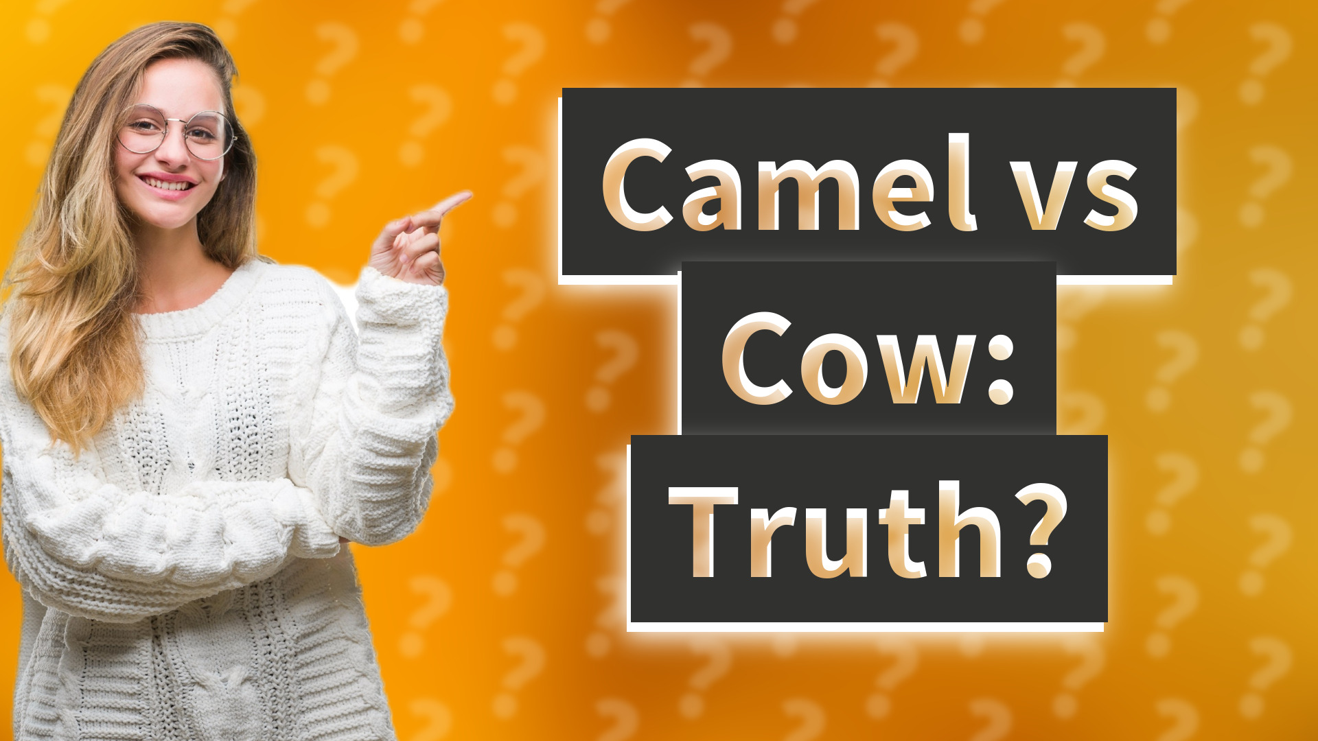 Camel vs Cow: Truth?