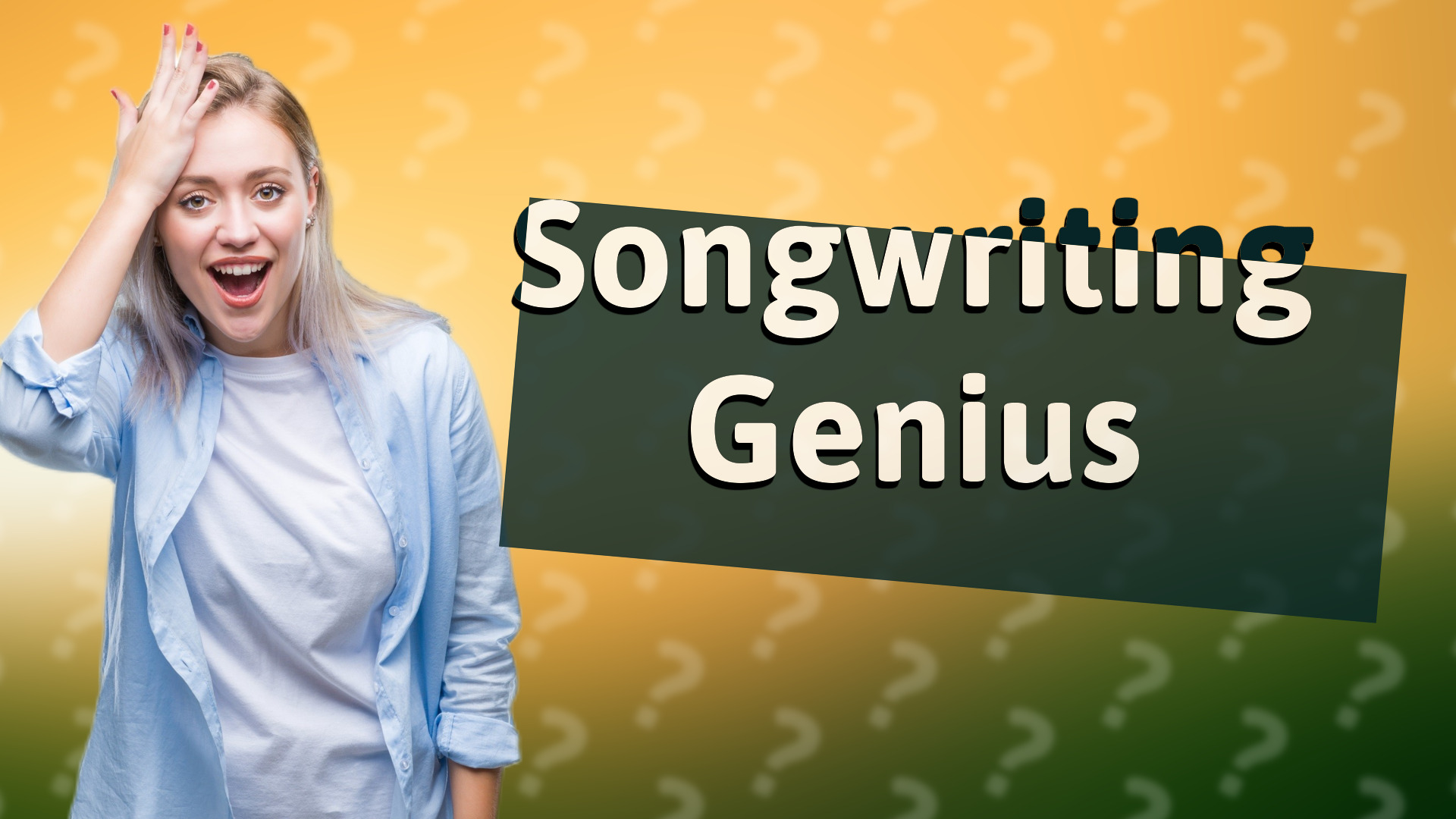 Songwriting Genius