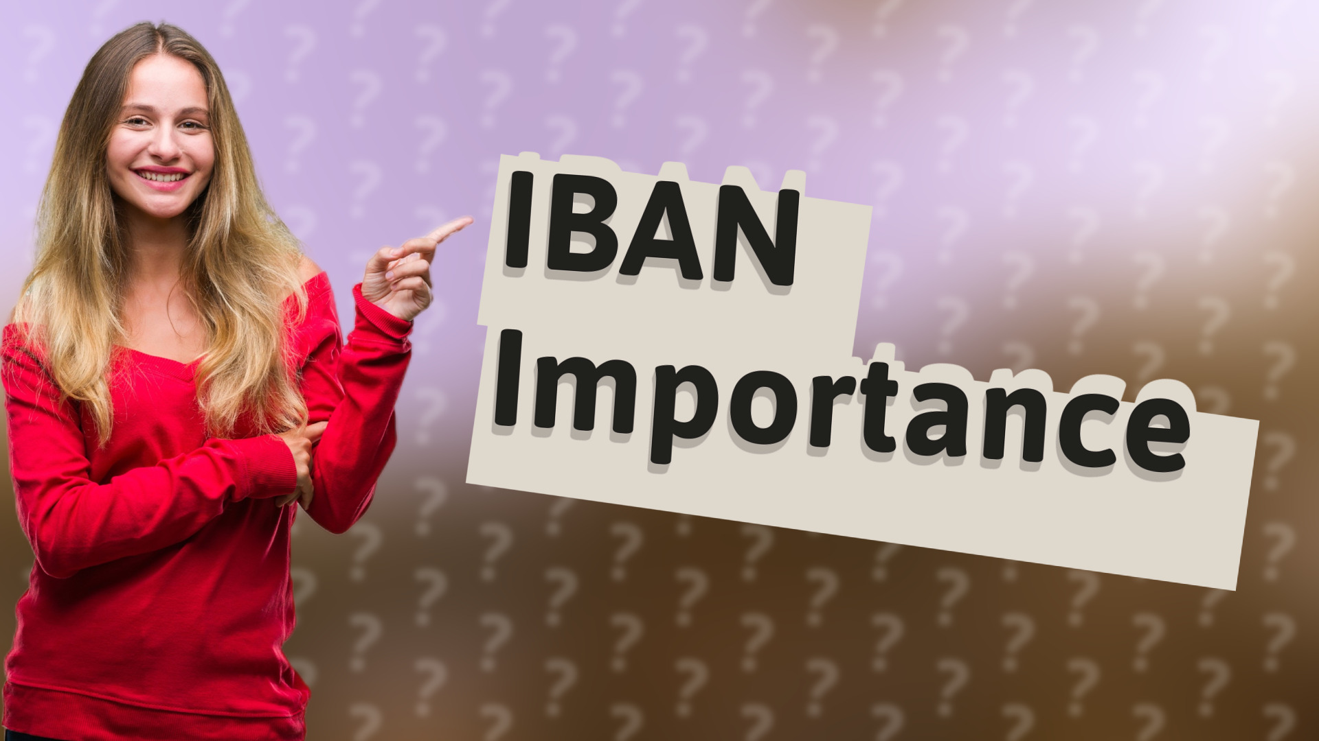 IBAN Importance