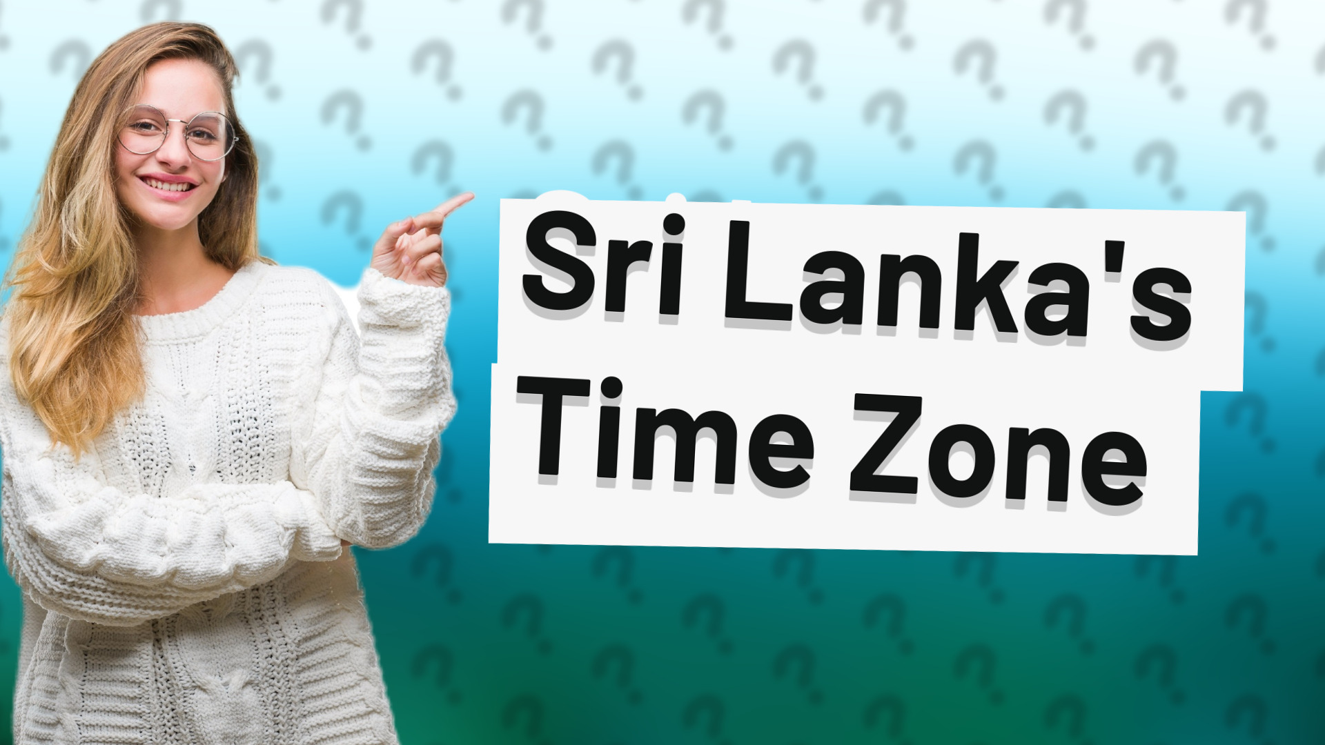 Sri Lanka's Time Zone