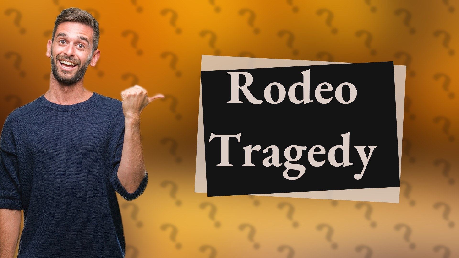 Rodeo Tragedy