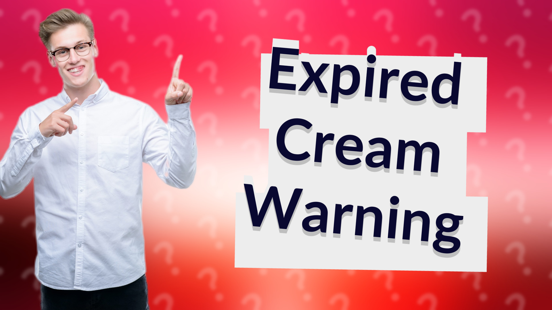 Expired Cream Warning