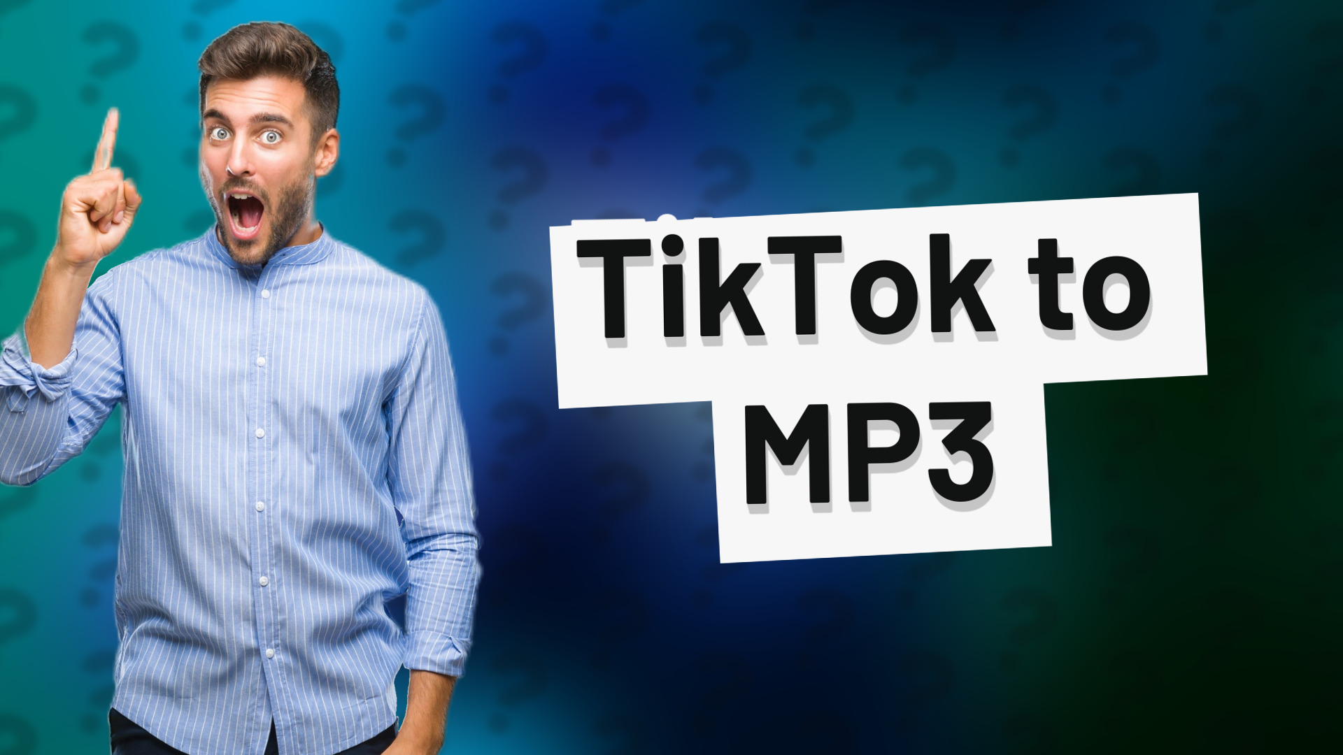 TikTok to MP3