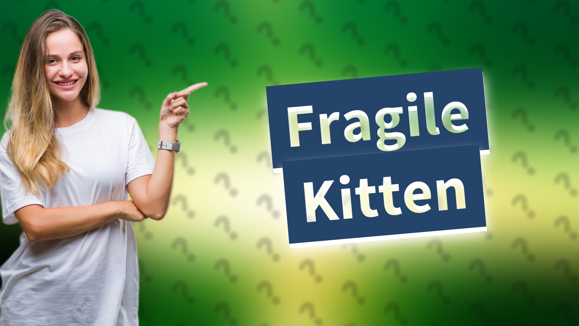 Fragile Kitten