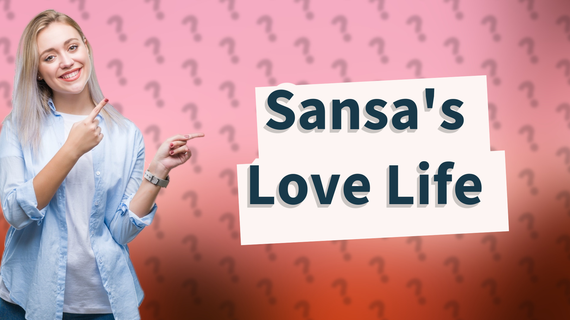 Sansa's Love Life