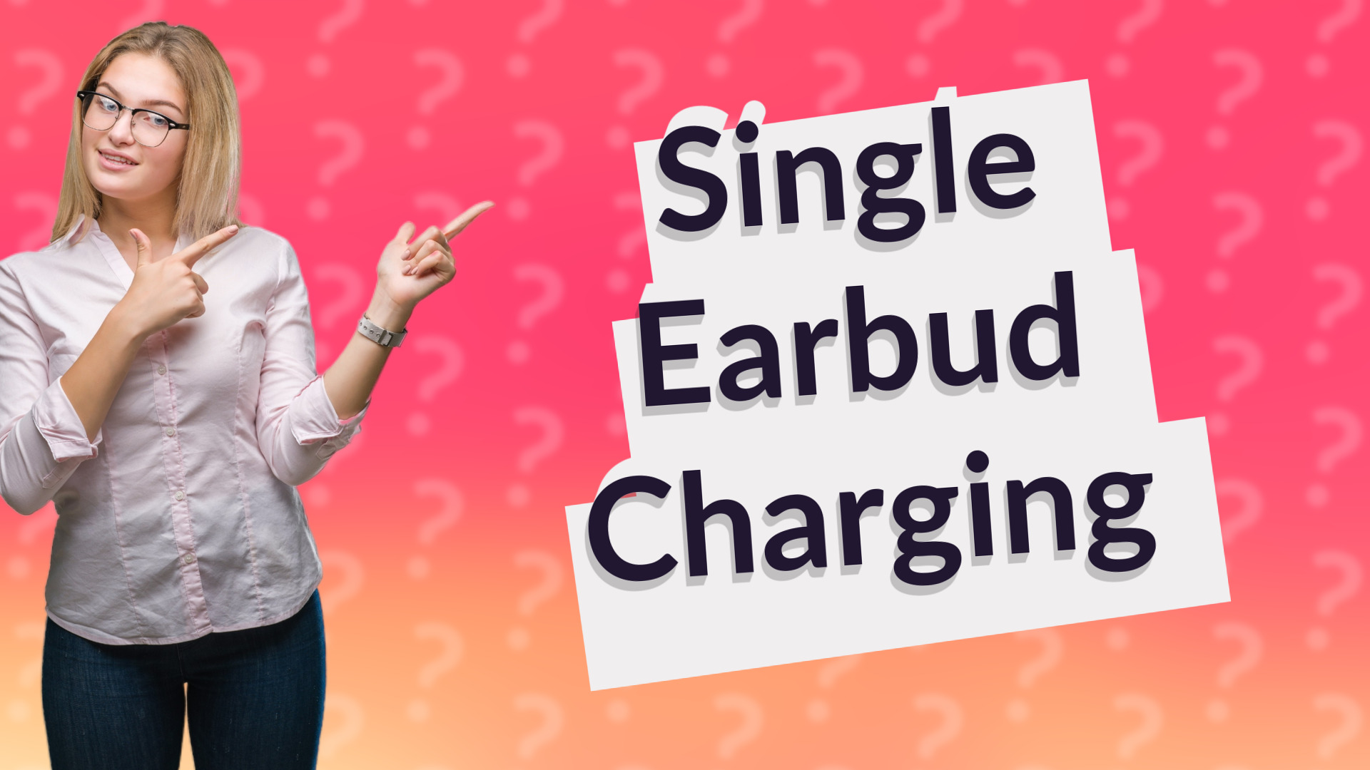 Single Earbud Charging