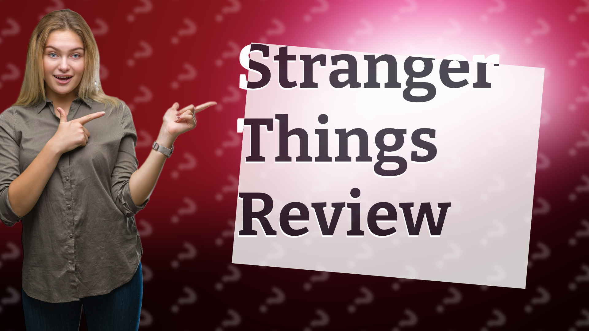 Stranger Things Review