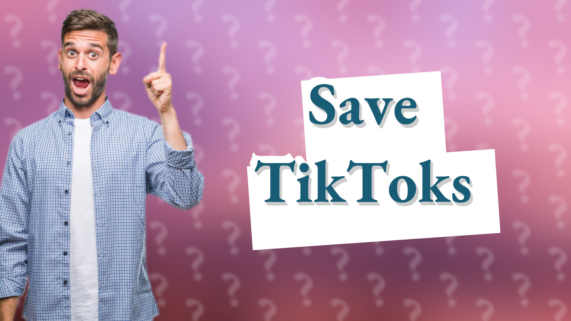 Save TikToks