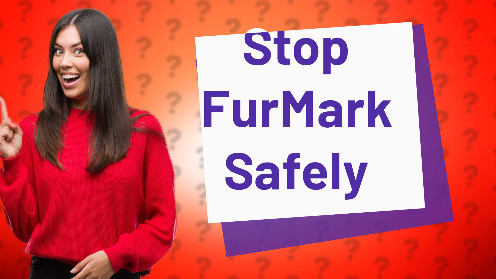 Stop FurMark Safely