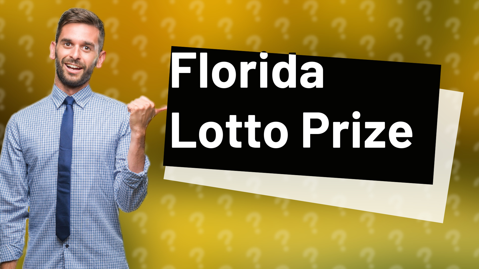 Florida Lotto Prize