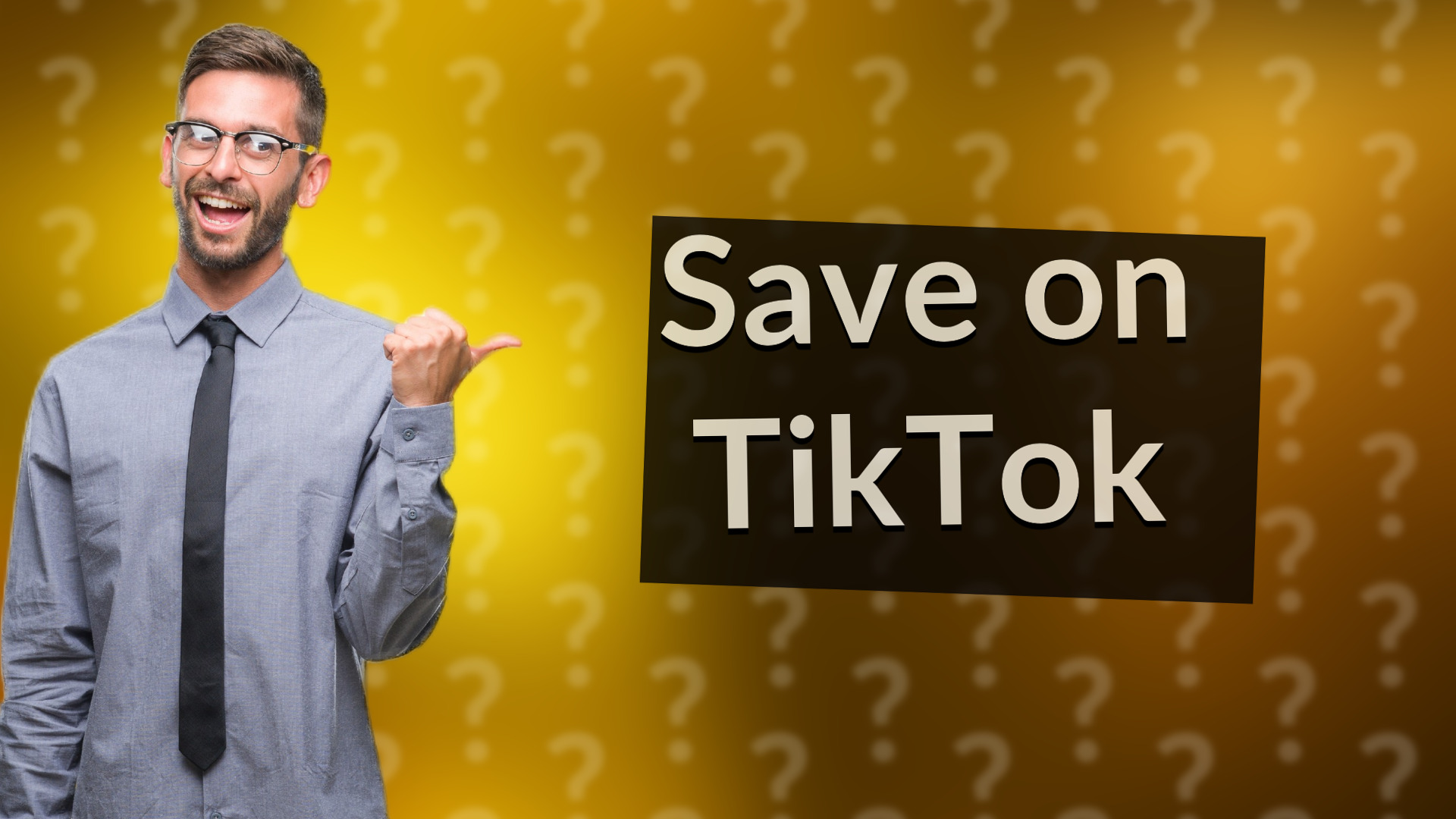 Save on TikTok