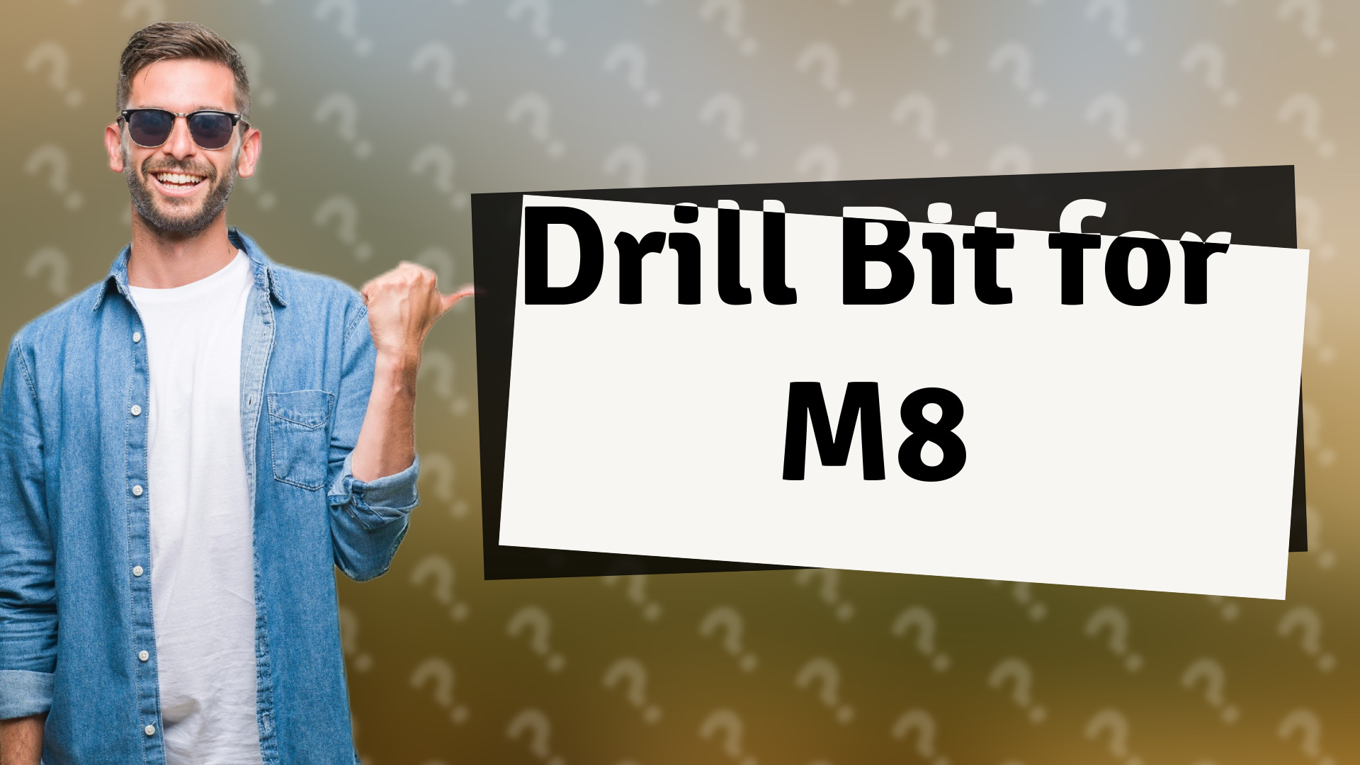 Drill Bit for M8