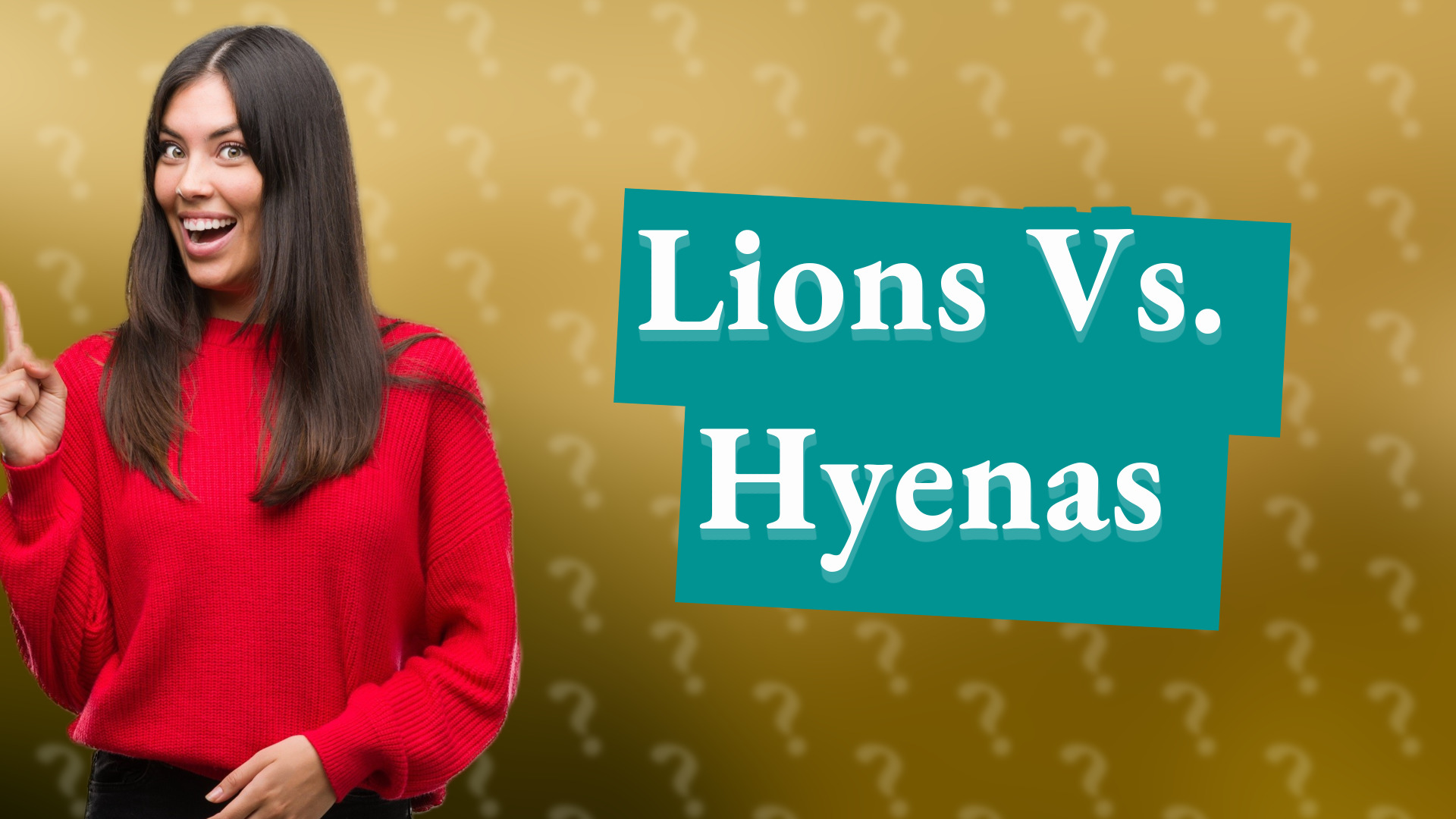 Lions Vs. Hyenas