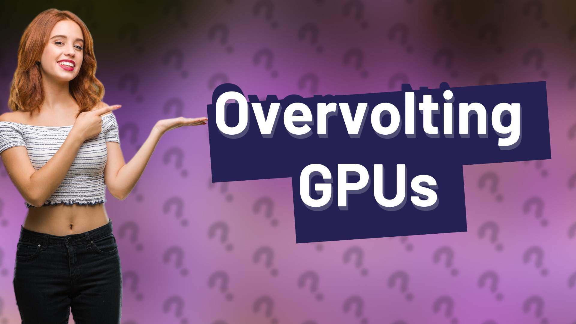 Overvolting GPUs