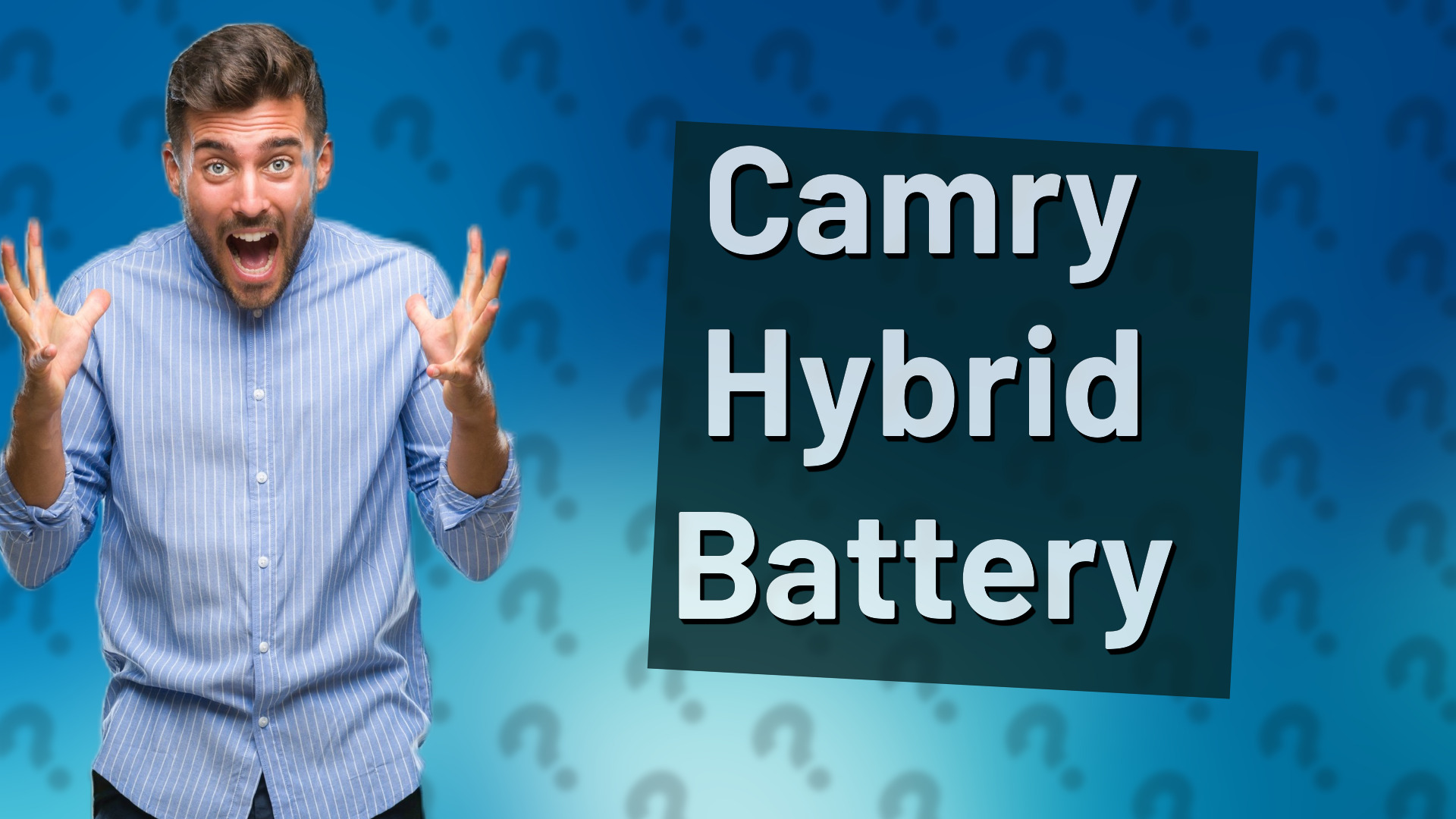 Camry Hybrid Battery