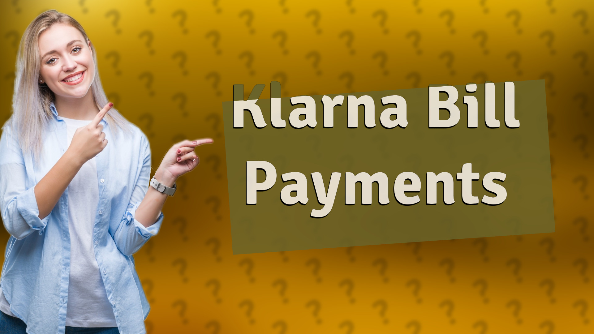 Klarna Bill Payments